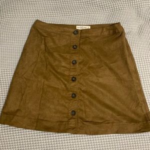 Abercrombie Button-Down Skirt